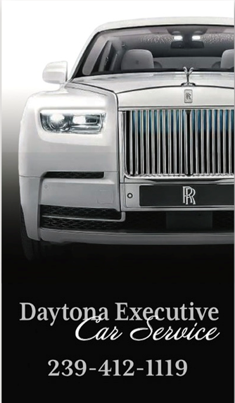 Text:  Daytona Executive Car Service Phone number: 239-412-1119