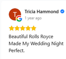 Beautiful Rolls Royce Made My Wedding Night Perfect.