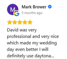 Excellent service David was very professional made the day awesome, I will definitely use his services again.