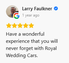 Have a wonderful experience that you will never forget with Royal Wedding Cars.