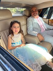 Photo of Limo and Father Daughter