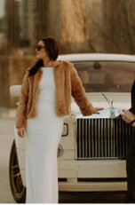 Photo of Limo and Bride