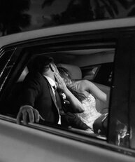 Photo of Limo and Bride